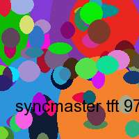 syncmaster tft 971p