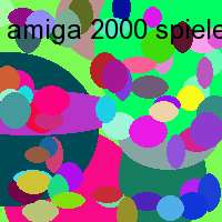 amiga 2000 spiele